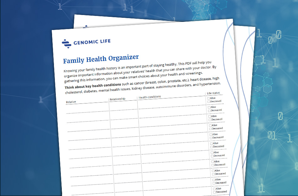 Understanding Family Health Risks - Genomic Life Article